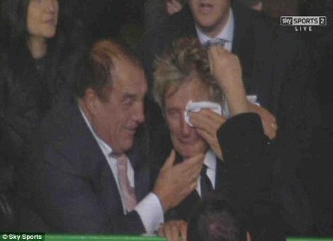 VIDEO! Emotii duse la extrem: Rod Stewart, in lacrimi dupa victoria lui Celtic contra Barcelonei