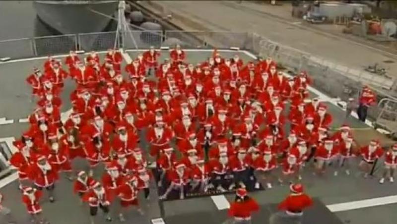 150 de Mosi Craciun au dansat pe melodia 