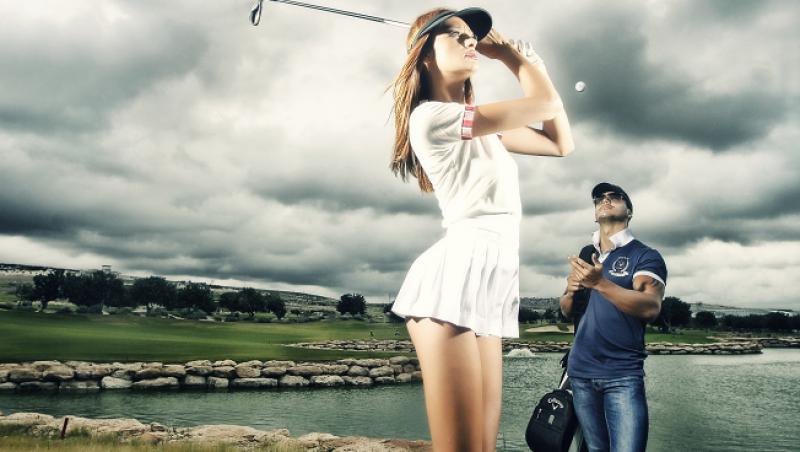 Concurentele “Next Top Model”, de la cabaret la terenul de golf!