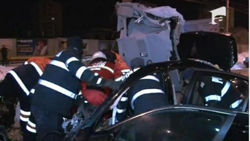 Accident cumplit la iesirea din Baia Mare: doi barbati au murit, iar doua femei sunt in stare grava la spital