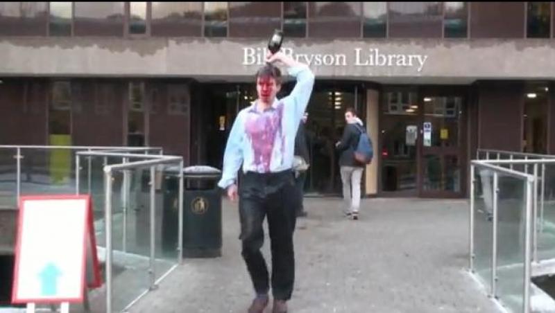 VIDEO! Porting-ul, noua senzatie printre studentii britanici