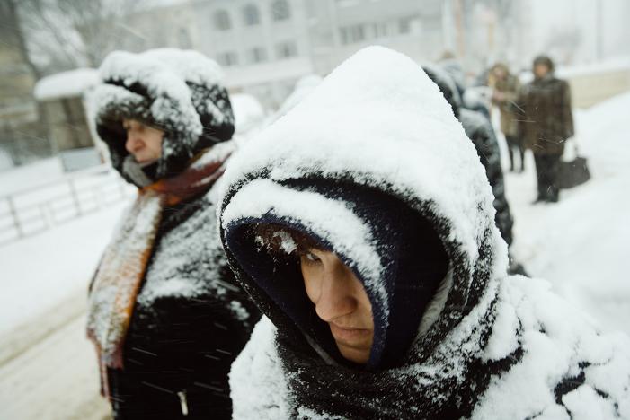 Sapte drumuri nationale blocate. Comandamentul de iarna se reuneste la Ministerul de Interne