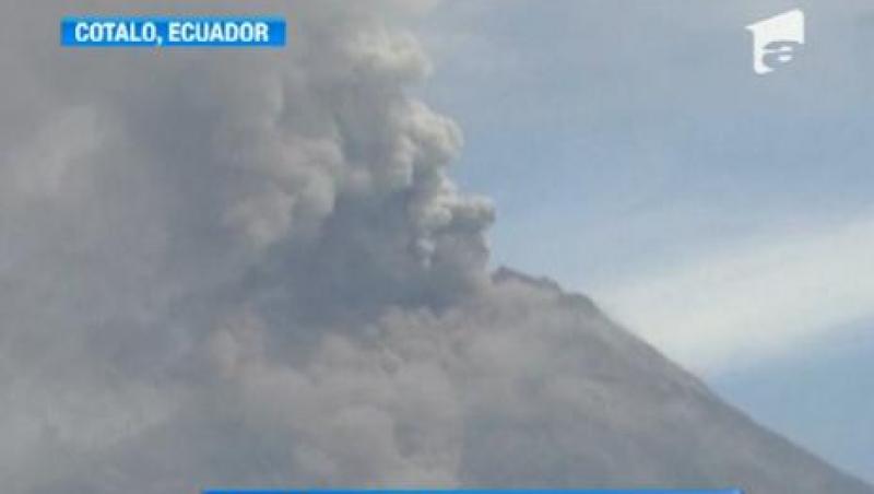 Stare de alerta in Ecuador! Vulcanul Tungurahua a erupt