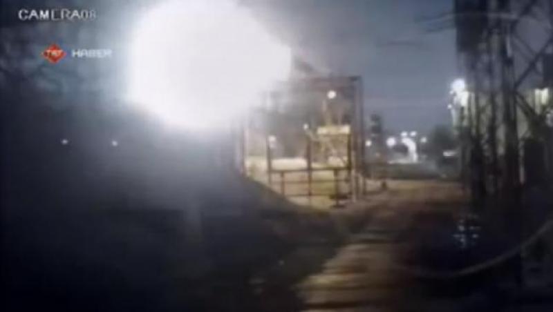 VIDEO! O minge de foc s-a prabusit in Marea Neagra. A fost OZN sau meteorit?