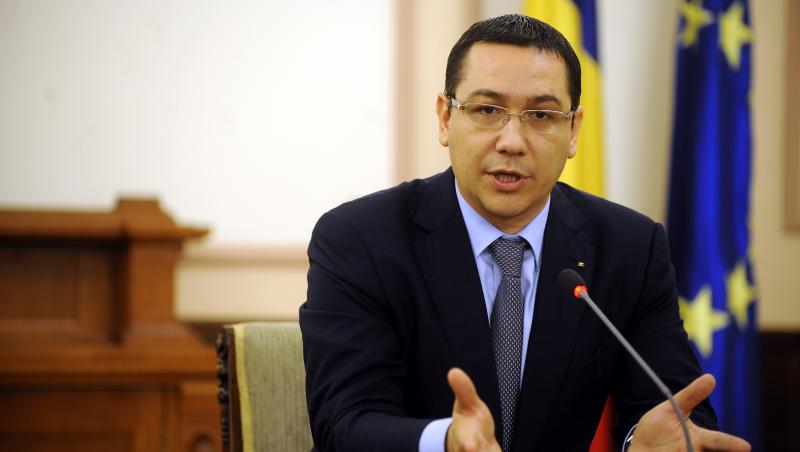 Ponta: Cabinetul va avea 24 de membri. Vezi aici ULTIMA varianta a Guvernului