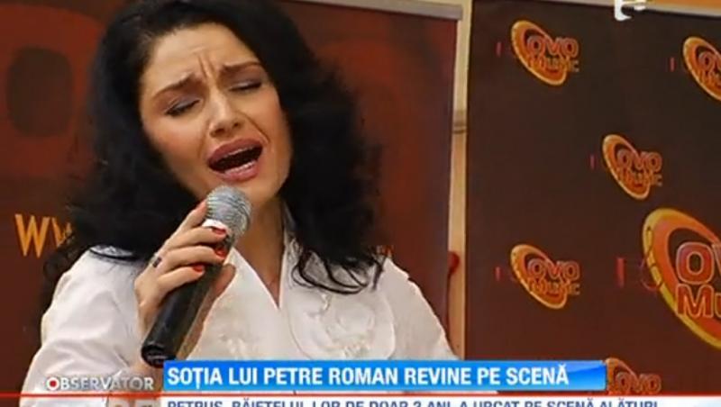 Silvia Chifiriuc, sotia lui Petre Roman, a lansat un nou album 