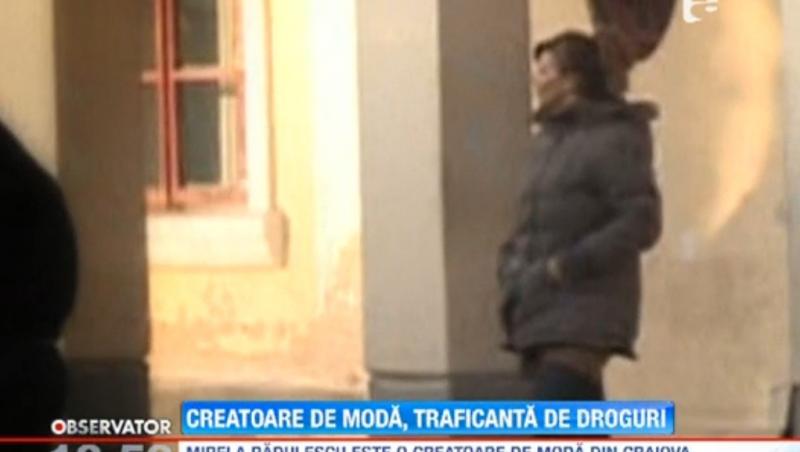 O creatoare de moda, retinuta de procurori pentru trafic de droguri