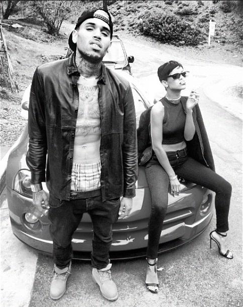 Rihanna si Chris Brown si-au petrecut Craciunul impreuna