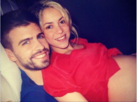 A nascut Shakira! Vestea a fost anuntata pe Twitter de iubitul cantaretei, fotbalistul Gerard Pique