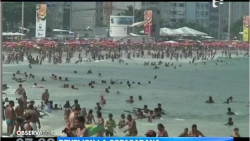 Doua milioane de turisti vor petrece Revelionul pe plaja Copacabana