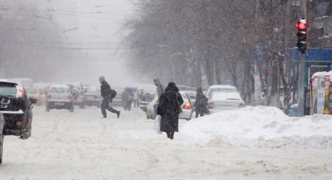 De maine noapte va ninge in Muntenia, Dobrogea si Moldova