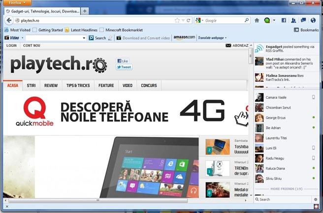 Mozilla si Facebook aduc chat-ul permanent in browser