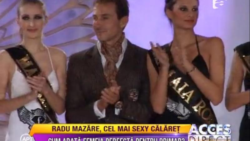 Radu Mazare a urcat din nou pe podiumul de moda, intr-o tinuta de echitatie