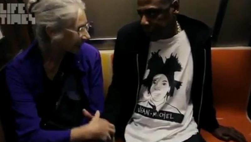 VIDEO! Jay-Z, fata in fata cu o batranica. Vezi cum ii explica cine este el!