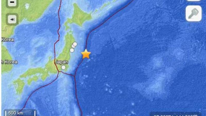 GALERIE VIDEO! Cutremur cu magnitudinea de 7,3 in Japonia. Alerta de tsunami: Un prim val a lovit coasta de nord-est