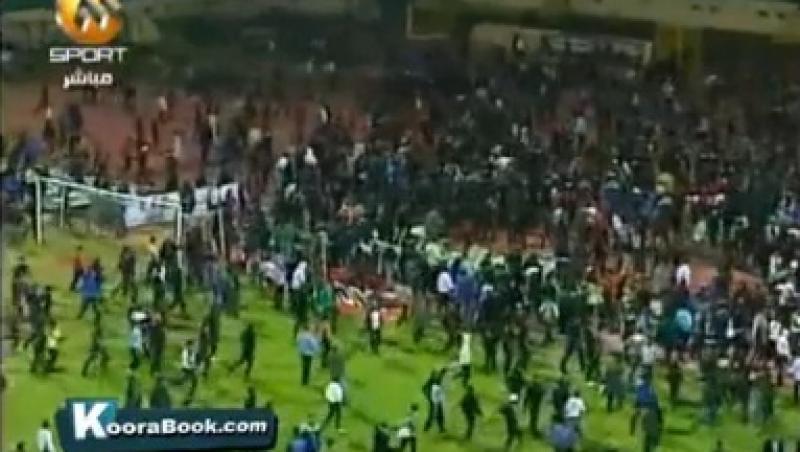 VIDEO! 73 de morti in Egipt in urma violentelor de la un meci de fotbal