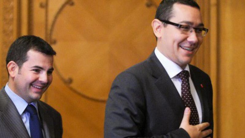 Ponta: Cei care nu muncesc sunt parlamentarii puterii care stau in banci ca oile