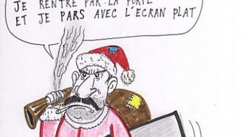 Caricatura anti-romani, in Franta: 