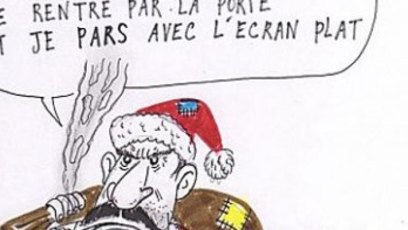 Caricatura anti-romani, in Franta: 