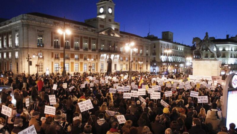 Spania: Bataie generala intre 