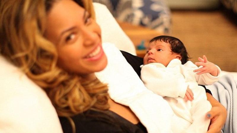 FOTO! Vezi primele imagini cu fetita lui Beyonce!
