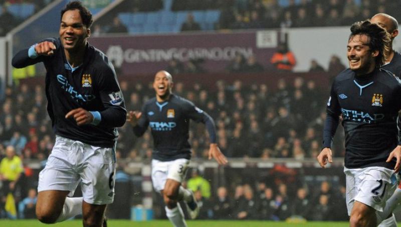 Aston Villa - Manchester City 0-1 / Cetatenii isi recupereaza fotoliul de lider