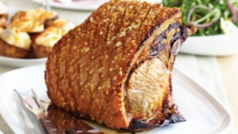 Reteta zilei: Friptura crocanta de porc cu sos de mustar si miere