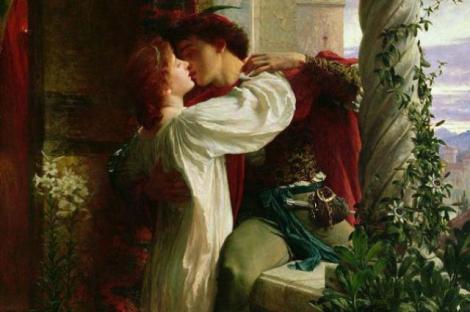 O pictura cu Romeo si Julieta, cea mai romantica opera de arta din Marea Britanie