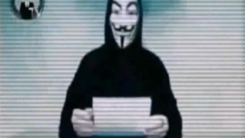 VIDEO! Anonymous dezvaluie date personale despre premierul Ungureanu la miezul noptii