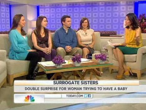 Doua femei au devenit mame surogat pentru sora lor