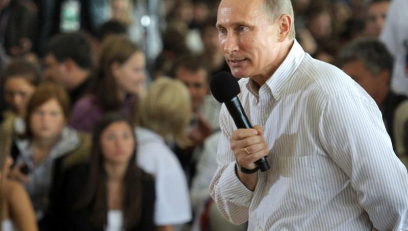 Popularitatea lui Vladimir Putin, in scadere