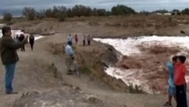 VIDEO! Inundatii in desert: Ploi abundente in Chile, cea mai secetoasa regiune a planetei