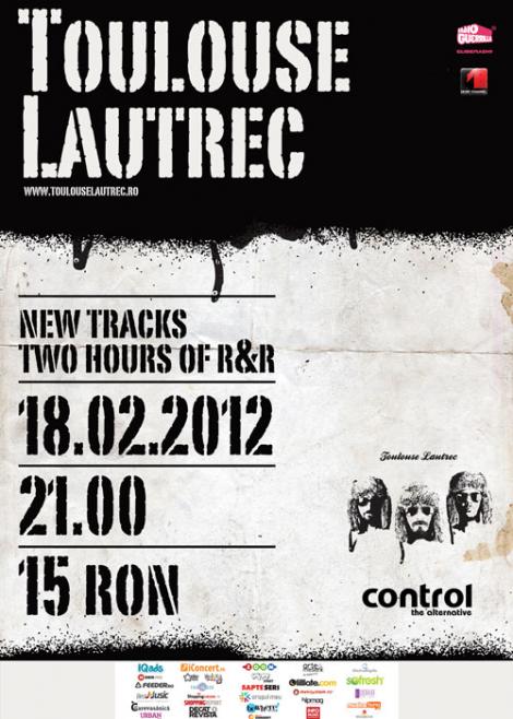Toulouse Lautrec concerteaza in Club Control
