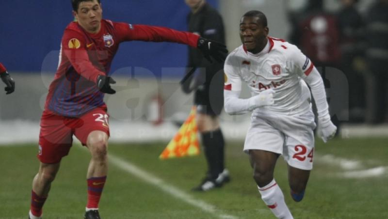Steaua - Twente 0-1 / Inghetati de Ola John