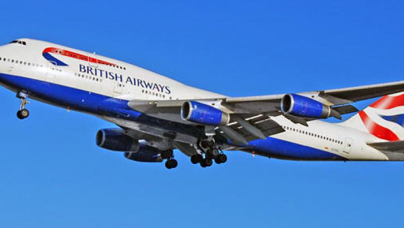 Un insotitor de bord al companiei British Airways, arestat pentru o amenintare cu bomba