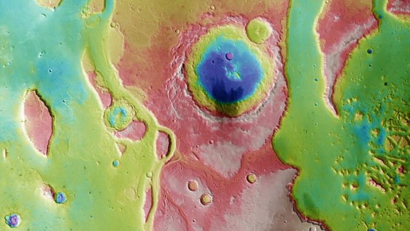 FOTO! Planeta Marte, acoperita de inundatii puternice