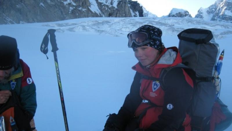 Alpinista Crina Coco Popescu a intrat in Cartea Recordurilor, dupa ce a escaladat cel mai inalt vulcan din Antarctica