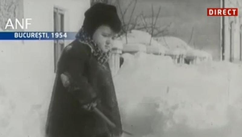 FOTO! Cum a aratat iarna din '54, dupa ce Igas a spus ca vine o iarna ca acum 58 de ani