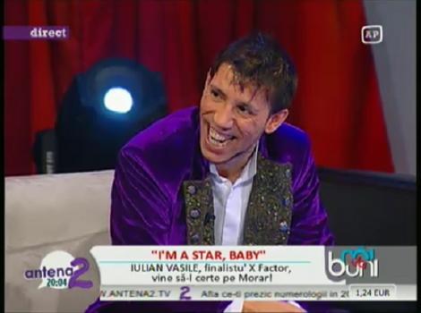 VIDEO! Iulian Vasile: "Lumea striga dupa mine: ´You´re a star, baby!´"