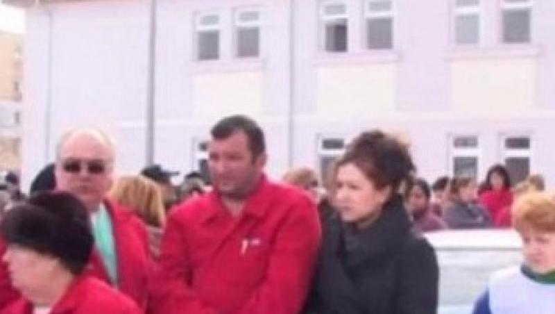 VIDEO! Bolnavii au protestat impotriva inchiderii celui mai mare spital din Ialomita