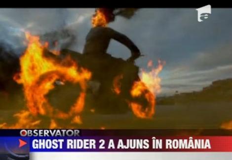 VIDEO! Filmul Ghost Rider 2 a avut premiera si la Bucuresti