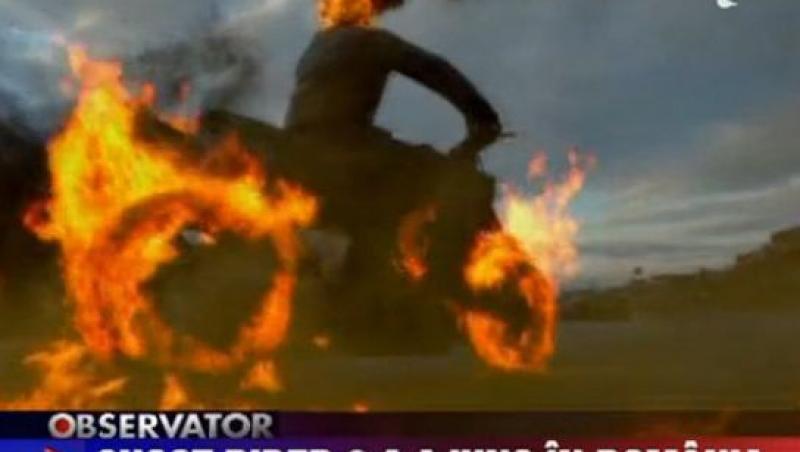 VIDEO! Filmul Ghost Rider 2 a avut premiera si la Bucuresti