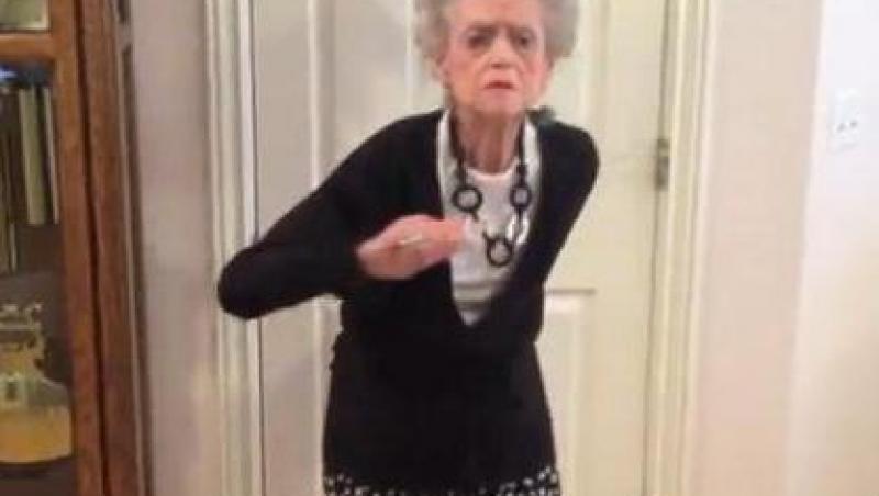 VIDEO! O bunicuta de 90 de ani danseaza in memoria lui Whitney Houston
