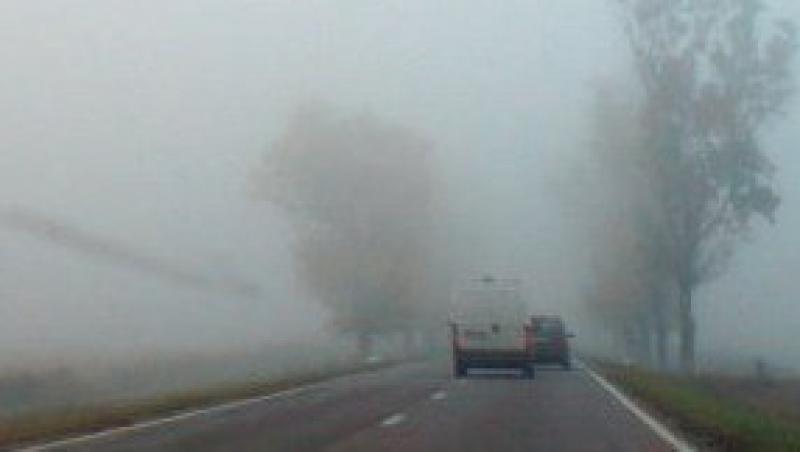 ANM: Cod galben de ceata in sudul Moldovei, pana la ora 13:00