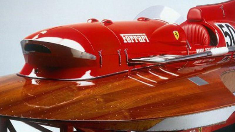FOTO! Barca Ferrari, echivalentul pe apa al autoturismelor sport
