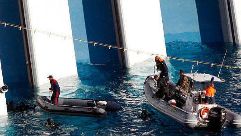 Alte opt cadavre recuperate de pe epava Costa Concordia