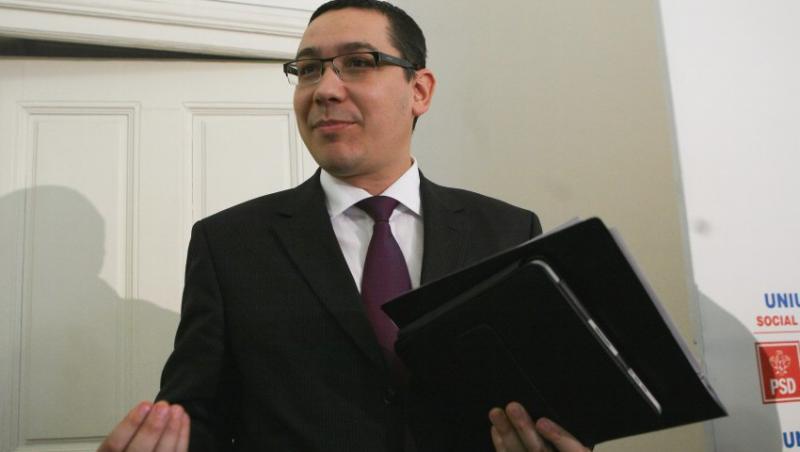 Victor Ponta: Udrea este un personaj de Caragiale ca si doamnna Anastase