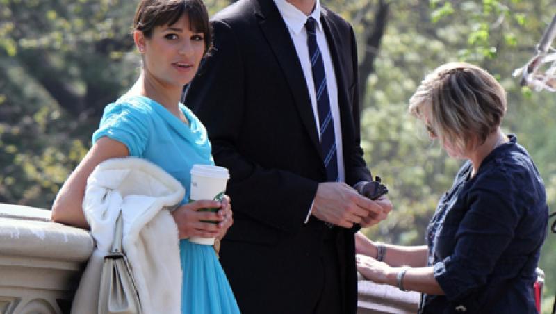 Lea Michelle si Cory Monteith s-au indragostit pe platourile de filmare