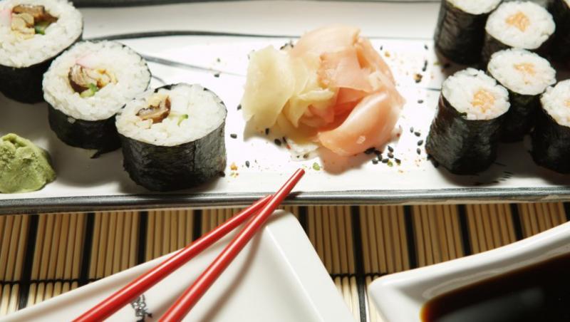 Trei tipuri de sushi te ajuta sa slabesti