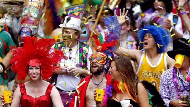 VIDEO! A inceput festivalul Mardi Gras din New Orleans
